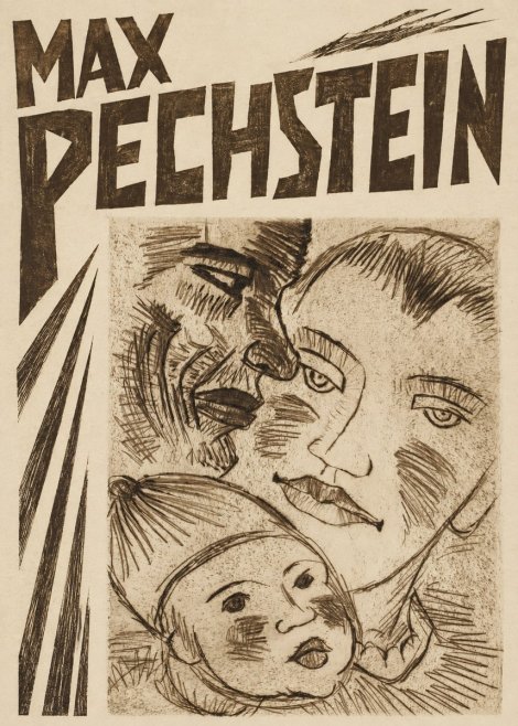 Max Pechstein Fischerfamilie No5 - Plakát