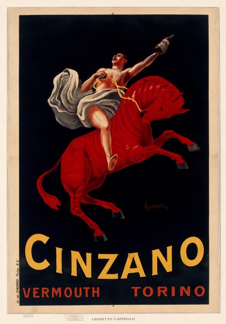 Leonetto Cappiello Cinzano Vermouth No6 - Plakát