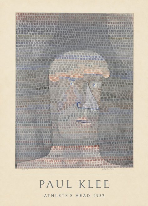 Paul Klee Athlete's Head No3 - Plakát