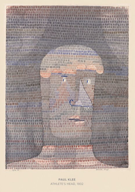 Paul Klee Athlete's Head No4 - Plakát