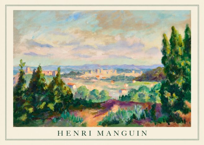 Henri Manguin Mediterranean City View No4 - Plakát
