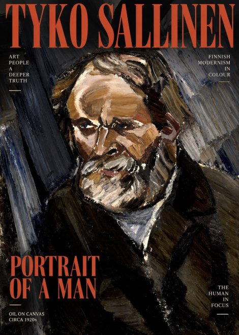 Tyko Sallinen Portrait of a Man III No2 - Plakát