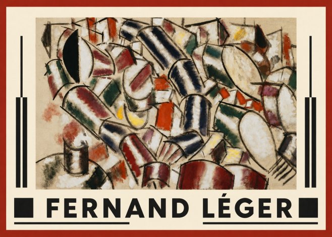 Fernand Léger Contraste De Formes No1 - Plakát