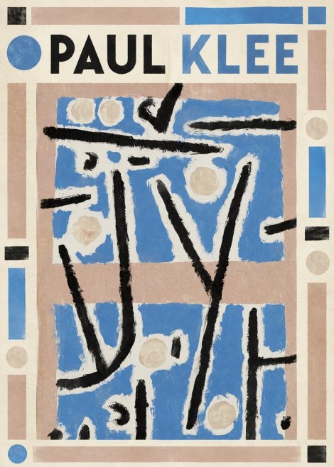 Paul Klee Abstract Geometric Composition No1 - Plakát