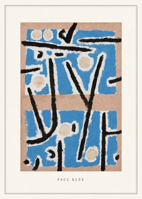 Paul Klee Abstract Geometric Composition No4 - Plakát