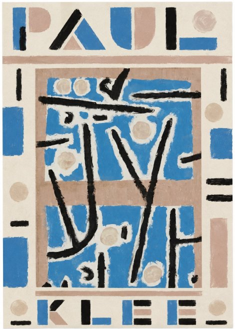 Paul Klee Abstract Geometric Composition No5 - Plakát