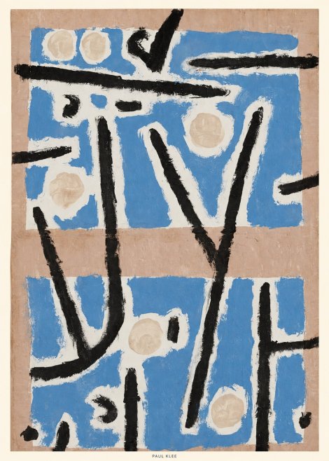 Paul Klee Abstract Geometric Composition No6 - Plakát