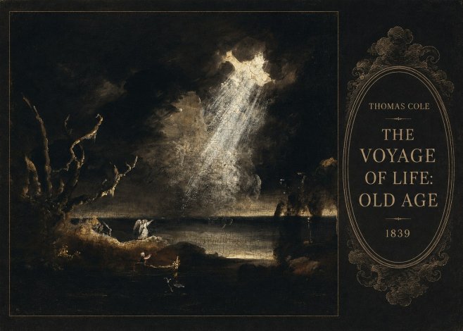 Thomas Cole The Voyage of Life: Old Age I No5 - Plakát