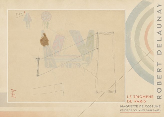 Robert Delaunay Le Triomphe De Paris III No5 - Plakát