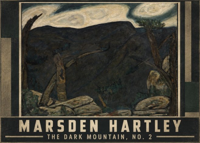 Marsden Hartley The Dark Mountain, No. 2 No1 - Plakát