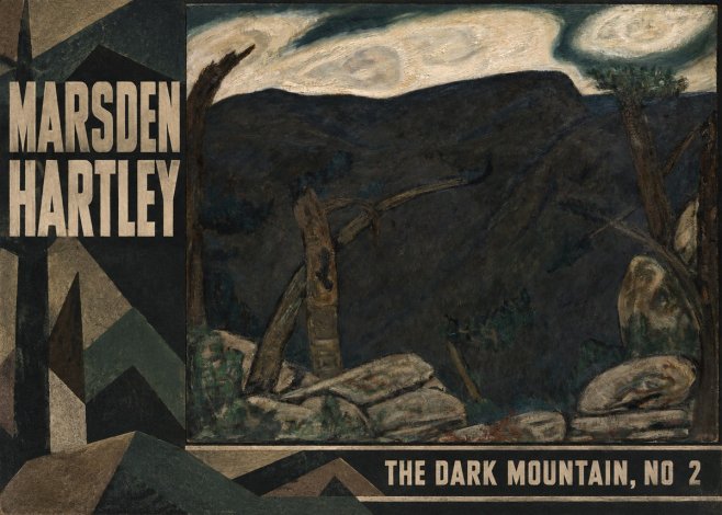 Marsden Hartley The Dark Mountain, No. 2 No2 - Plakát