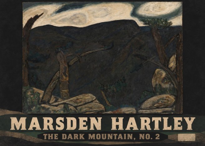 Marsden Hartley The Dark Mountain, No. 2 No6 - Plakát