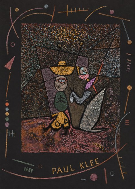 Paul Klee Man, Beast and Plant No4 - Plakát