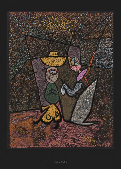 Paul Klee Man, Beast and Plant No6 - Plakát