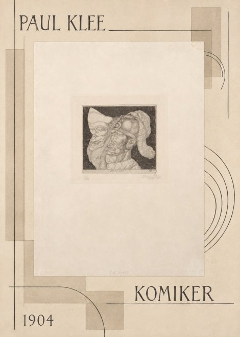 Paul Klee Komiker No2 - Plakát