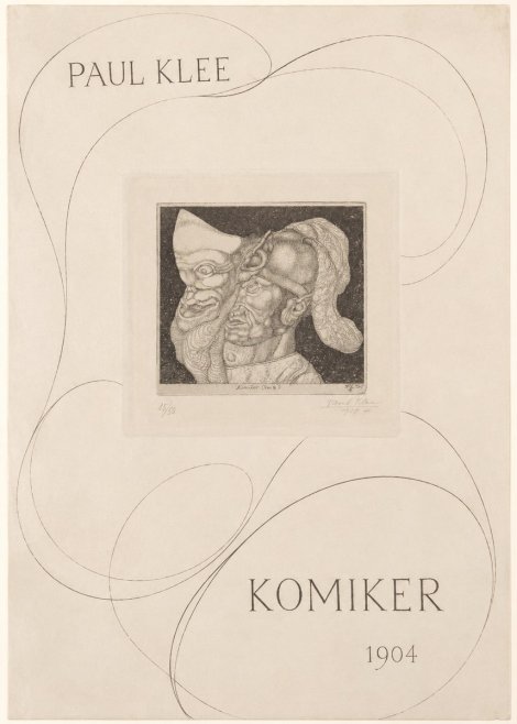 Paul Klee Komiker No3 - Plakát