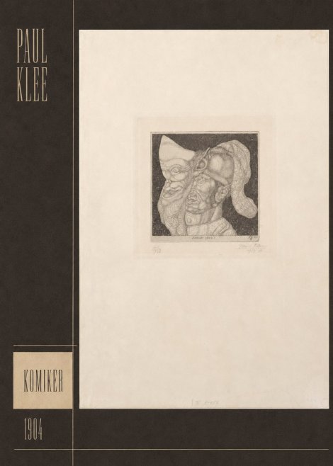 Paul Klee Komiker No4 - Plakát