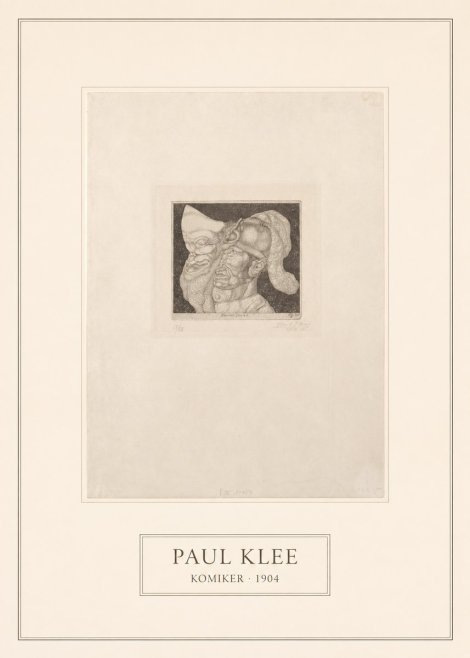 Paul Klee Komiker No5 - Plakát