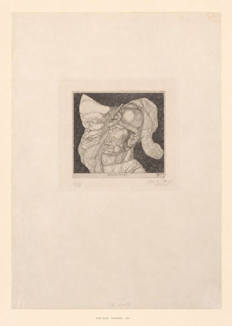 Paul Klee Komiker No6 - Plakát