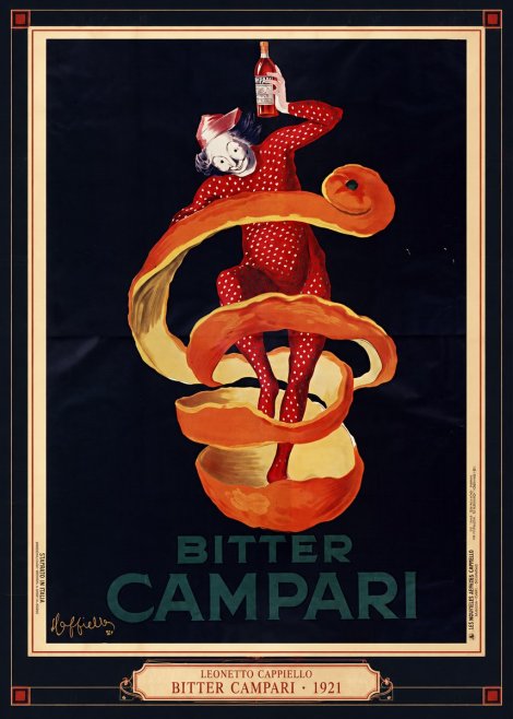 Leonetto Cappiello Bitter Campari I No1 - Plakát