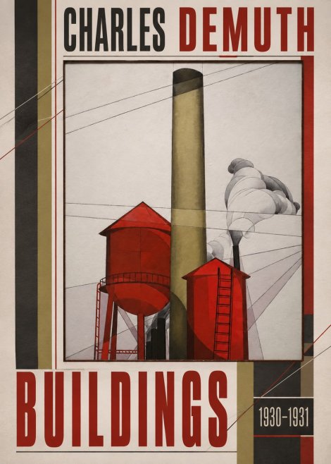 Charles Demuth Buildings No2 - Plakát