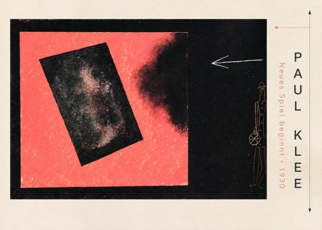 Paul Klee Neues Spiel Beginnt No2 - Plakát