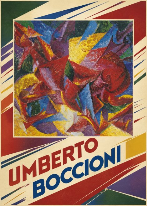 Umberto Boccioni Umberto Boccioni I No2 - Plakát