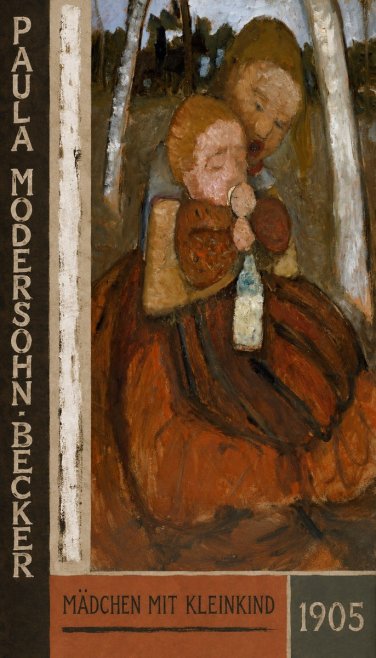 Paula Modersohn-Becker Mädchen Mit Kleinkind I No4 - Plakát