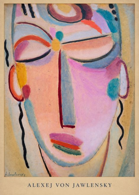 Alexej von Jawlensky Mystic Head No6 - Plakát