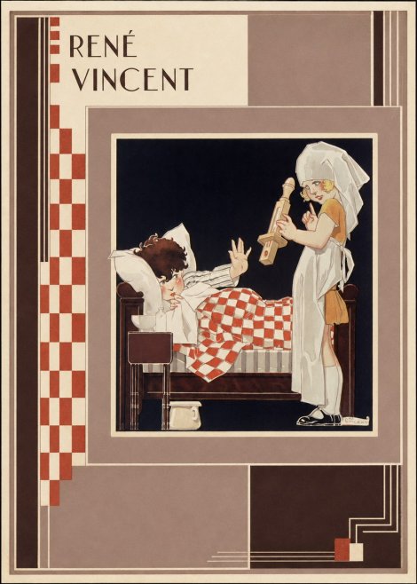 René Vincent The Little Patient No4 - Plakát