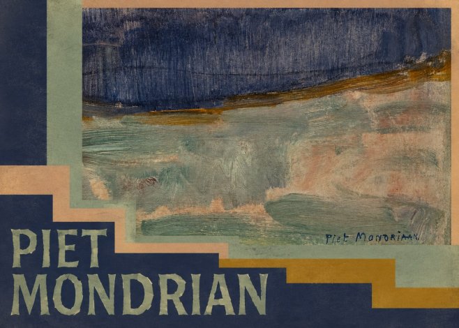 Piet Mondrian Piet Mondrian No4 - Plakát