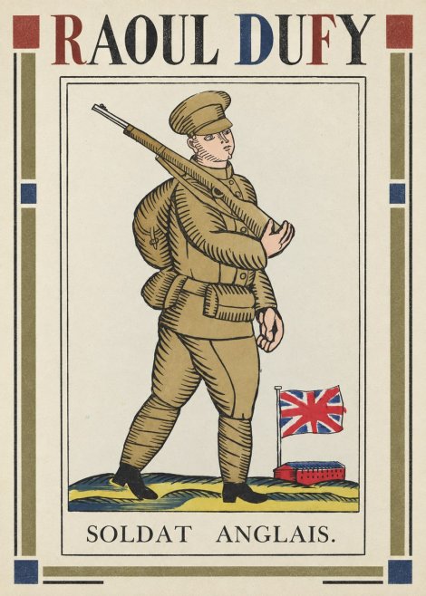 Raoul Dufy Soldat Anglais. No1 - Plakát