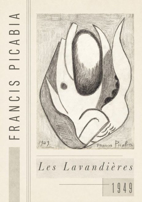 Francis Picabia Les Lavandières No3 - Plakát