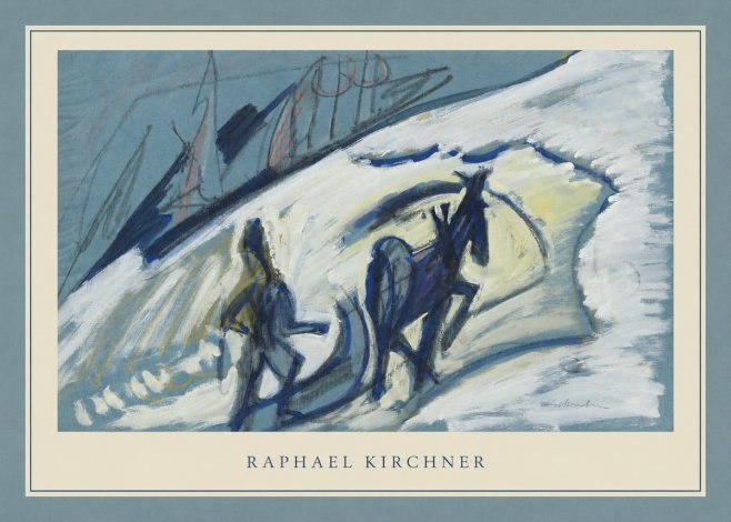 Raphael Kirchner Winter Sleigh Ride No4 - Plakát