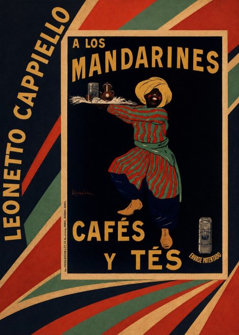 Leonetto Cappiello A Los Mandarines No5 - Plakát