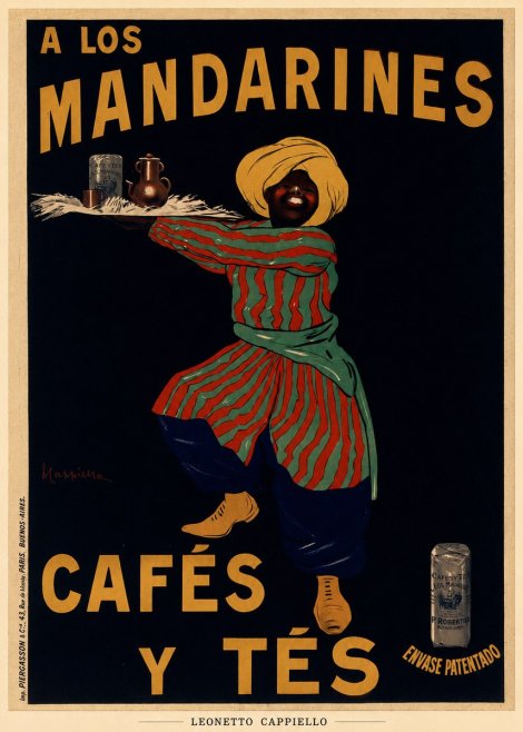 Leonetto Cappiello A Los Mandarines No6 - Plakát