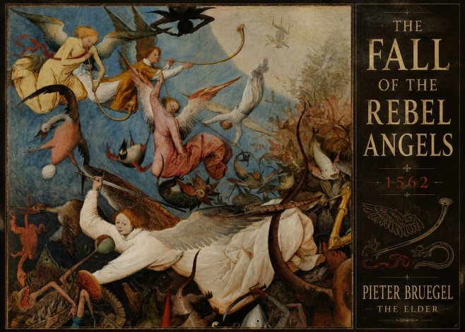 Pieter Bruegel The Fall of the Rebel Angels II No5 - Plakát