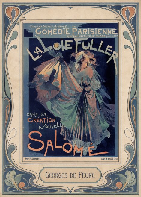 Georges de Feure Salomé II No1 - Plakát