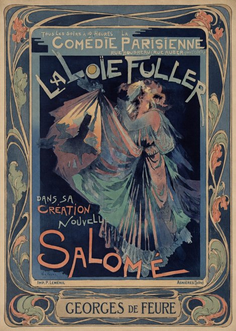 Georges de Feure Salomé II No2 - Plakát