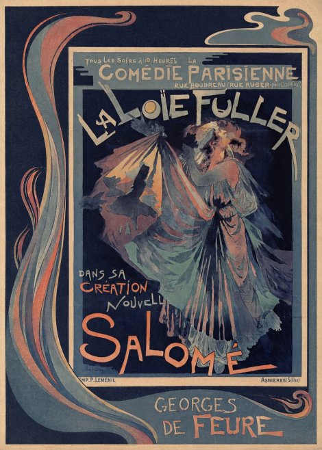 Georges de Feure Salomé II No3 - Plakát