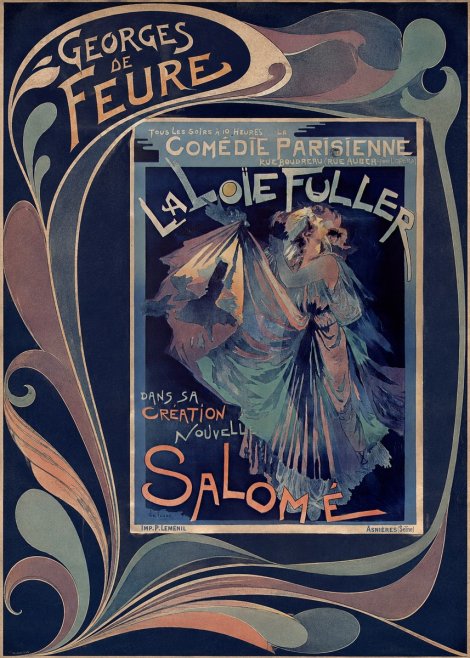 Georges de Feure Salomé II No6 - Plakát