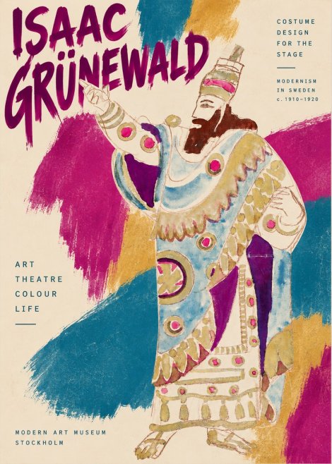 Isaac Grünewald The Theatre Lives No2 - Plakát