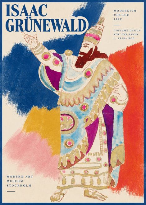 Isaac Grünewald The Theatre Lives No4 - Plakát
