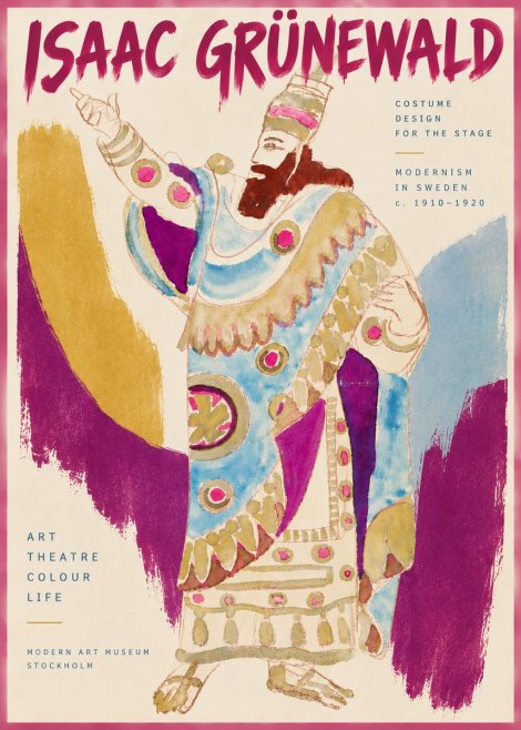Isaac Grünewald The Theatre Lives No6 - Plakát