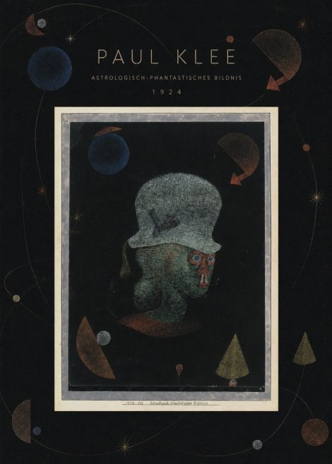 Paul Klee Astrologisch-phantastisches Bildnis No6 - Plakát