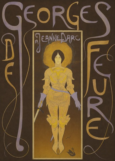 Georges de Feure À Jeanne D'arc No5 - Plakát