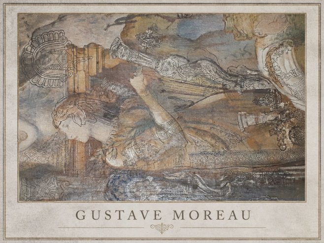 Gustave Moreau Study for the Triumph of Death No1 - Plakát