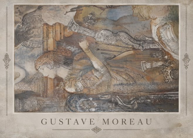 Gustave Moreau Study for the Triumph of Death No5 - Plakát