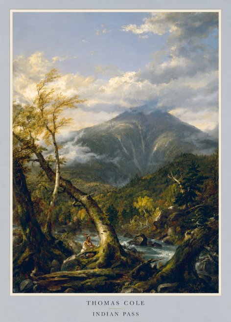 Thomas Cole Indian Pass I No3 - Plakát