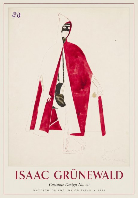 Isaac Grünewald Costume Design No. 20 No1 - Plakát